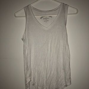 White tank top
